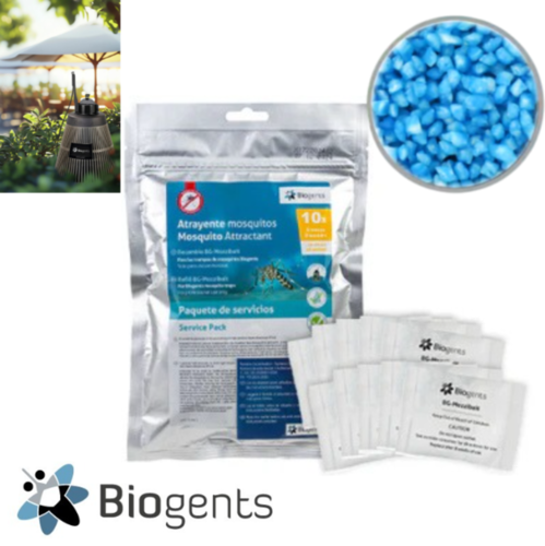 BIOGENTS BG-MOZZIBAIT ATTRACTIF 2 MOIS KIT DE 10