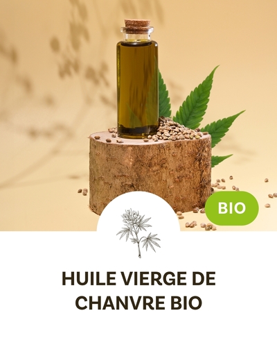 Huile vierge de Chanvre BIO