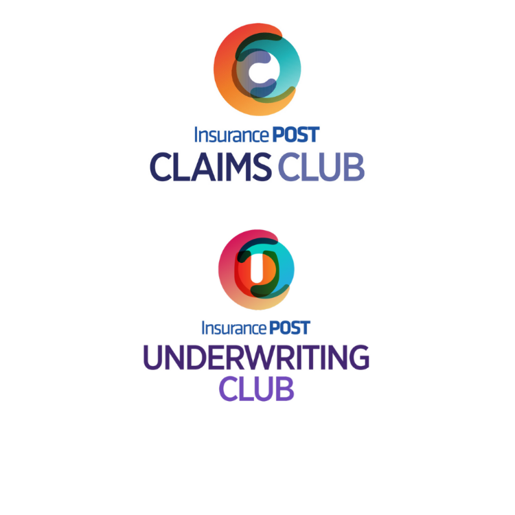 Logos for Claims Club and Underwriting Club