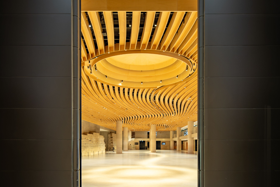 entrée des salles du Carrousel du Louvres