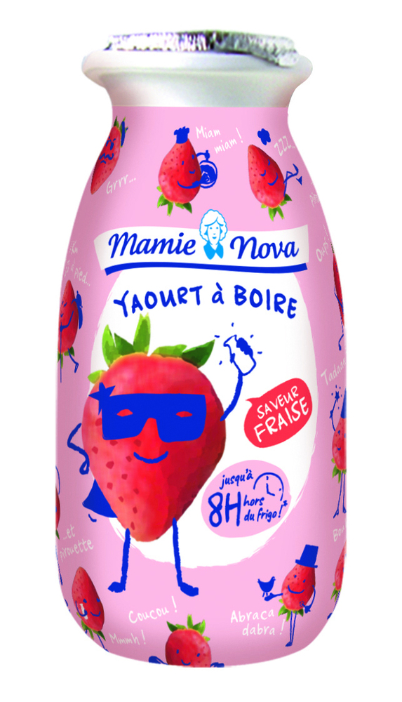 Yt boire fraise LFR (100Gx4x6) Nova - 7988 -