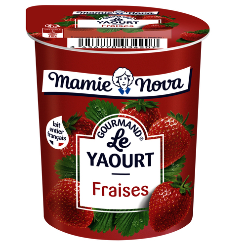 Yt gourmand fraise LFR (150Gx12) Nova - 60325 -