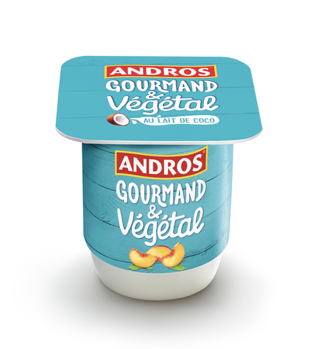 Dess peche lait coco(100Gx4x6)Andro VGI - 291618 -