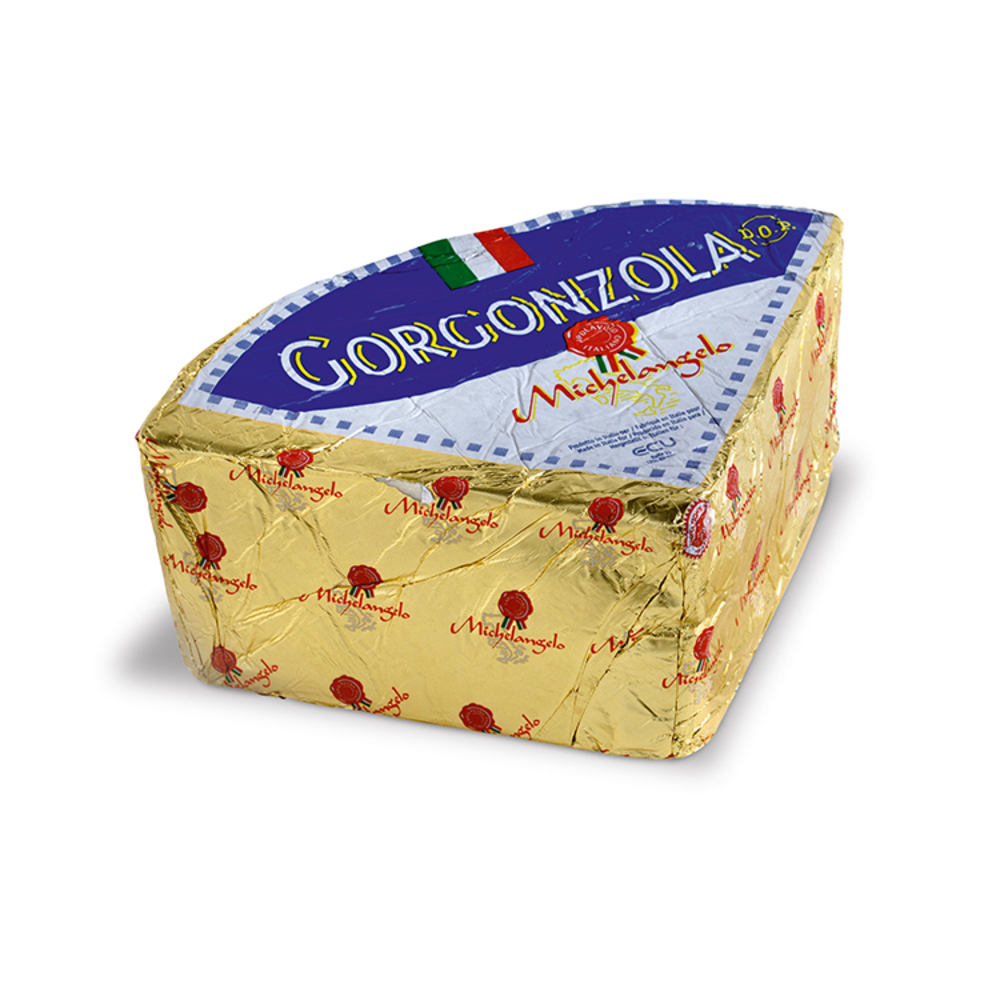 GORGONZOLA AOP FERME MICHELANGELO 1/8 MEULE 1,5KG | 58054