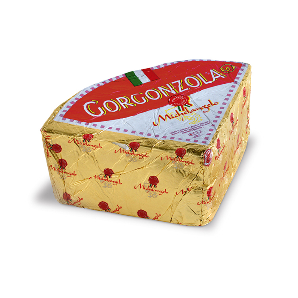 GORGONZOLA AOP CREMIER MICHELANGELO 1/8 MEULE 1,5KG