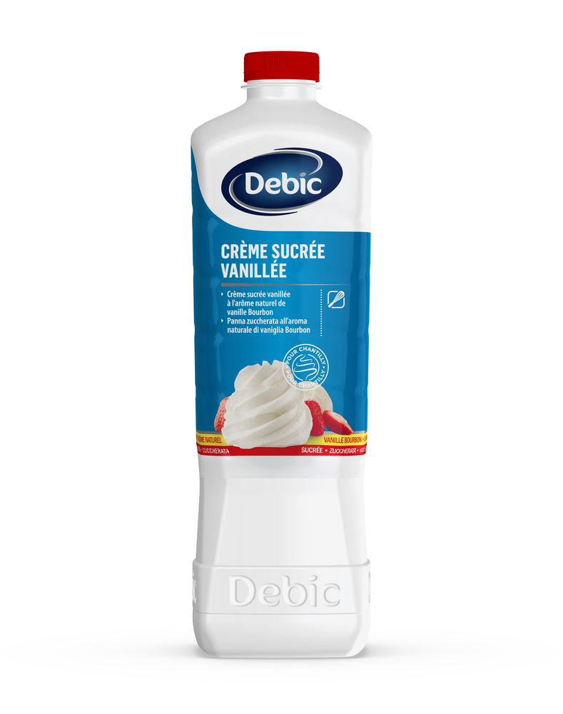 Crème sucrée vanillée Debic 2L