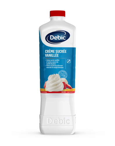 Crème sucrée vanillée Debic 2L