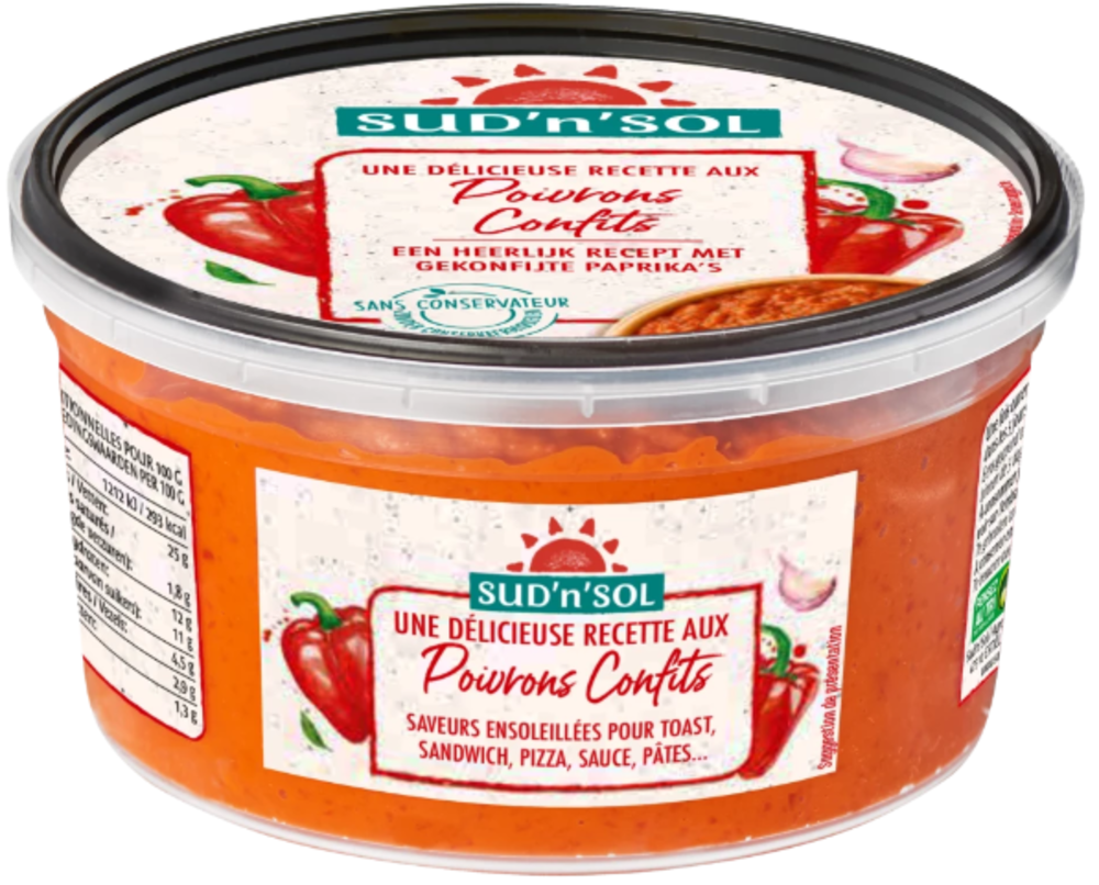 Tartinable poivrons confits