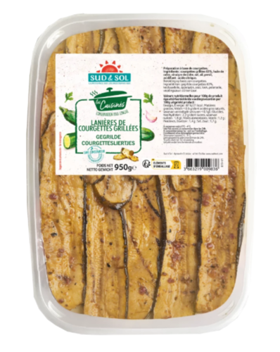 Lanières de courgettes grillées Les Cuisinés