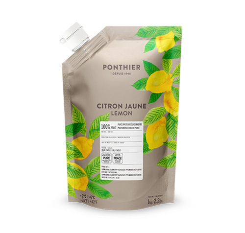 Purée de Citron Jaune 100%