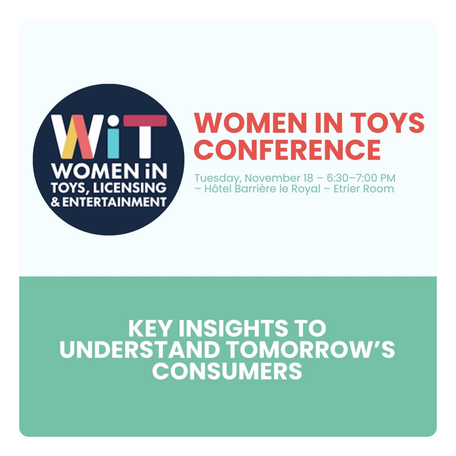 Conférence - Preshow Noel Jouets & Jeux 2025