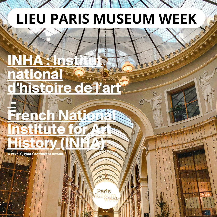 Visuel de l'INHA : Institut national d'histoire de l'art
