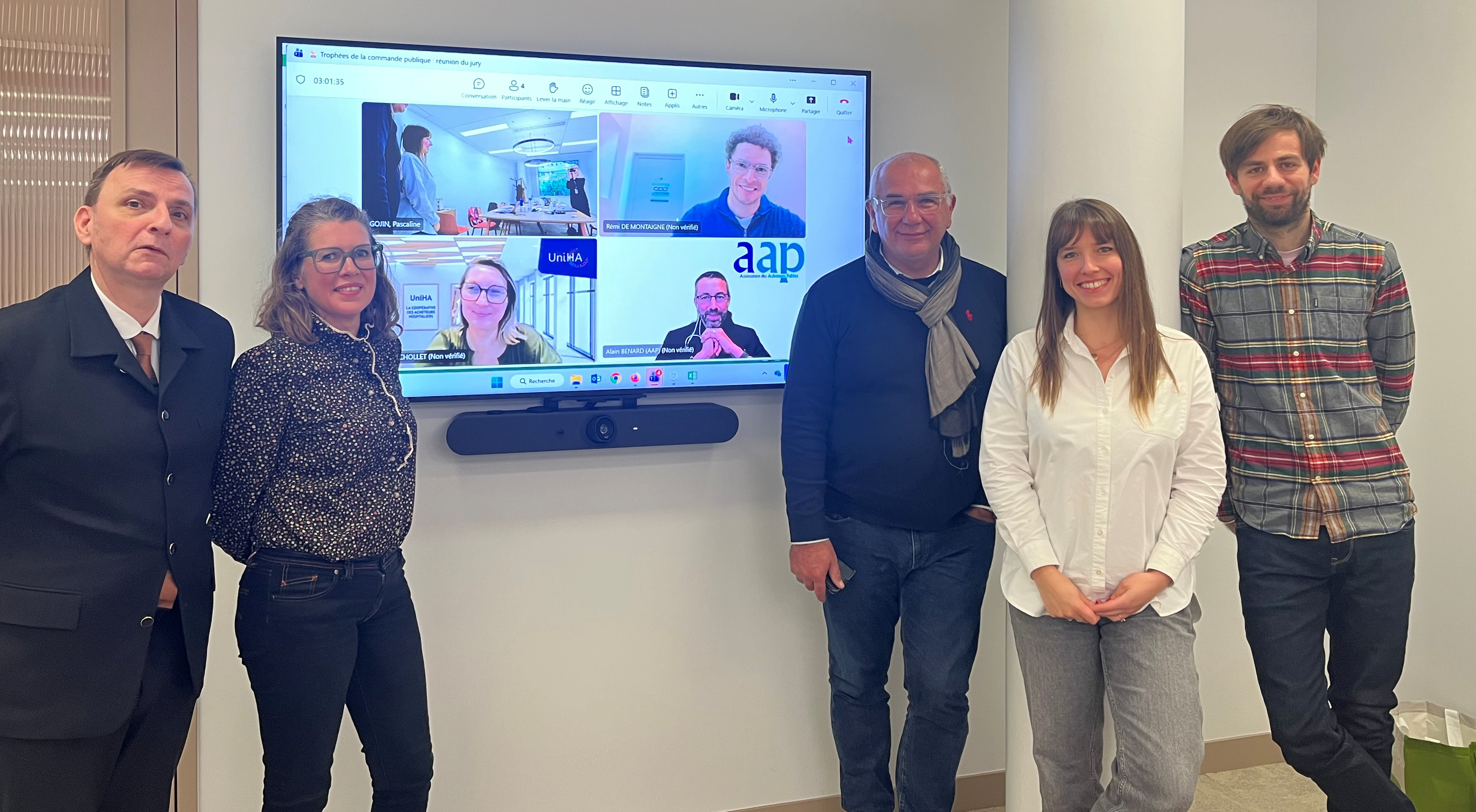 Le jury des Trophées de la commande publique 2025