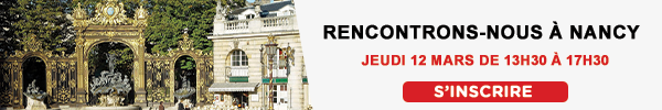 Nancy : jeudi 12 mars de 13h30 à 17h30