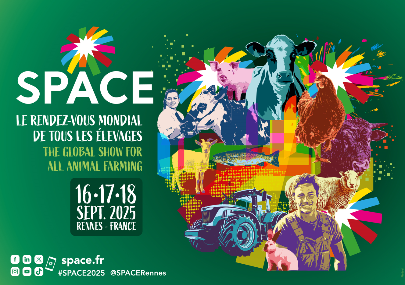 Le SPACE lance son nouveau visuel pour sa 39e édition !