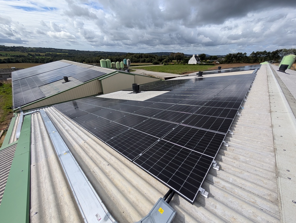 Installation solaire photovoltaïque sur bâtiments