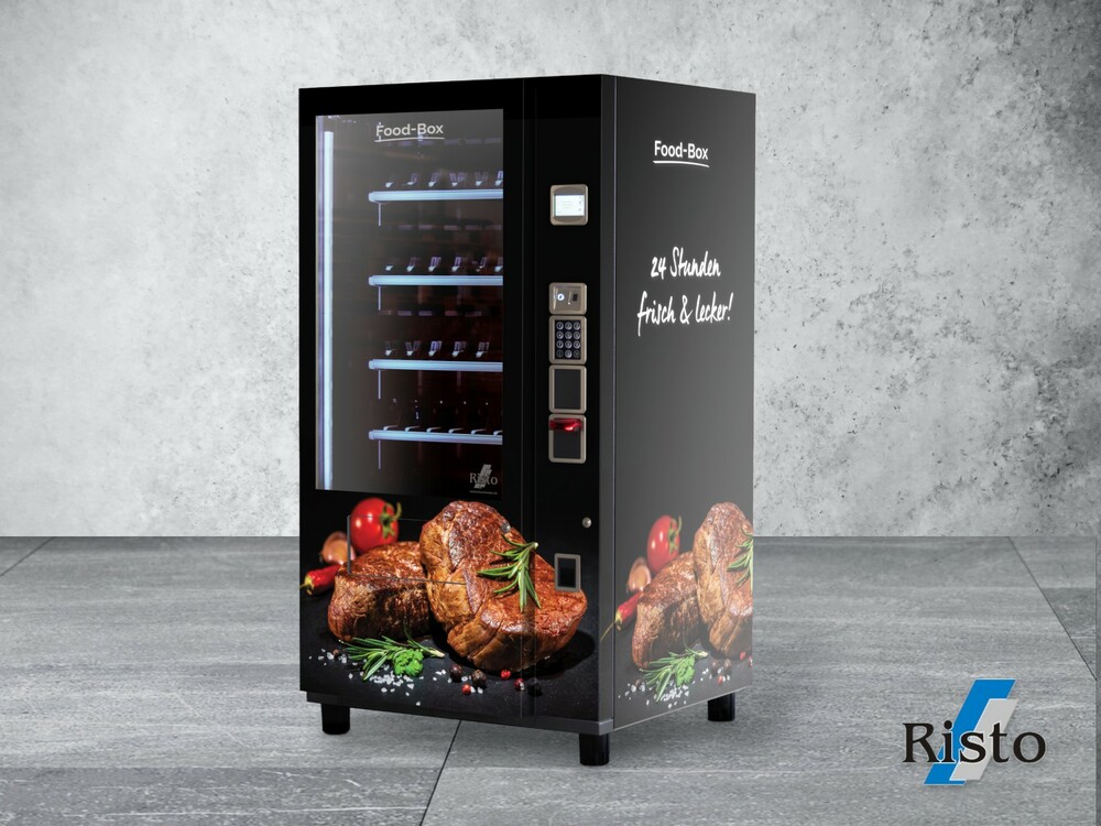 DISTRIBUTEUR AUTOMATIQUE DE VIANDE À GRILLER / distributeur de viande à griller / distributeur automatique