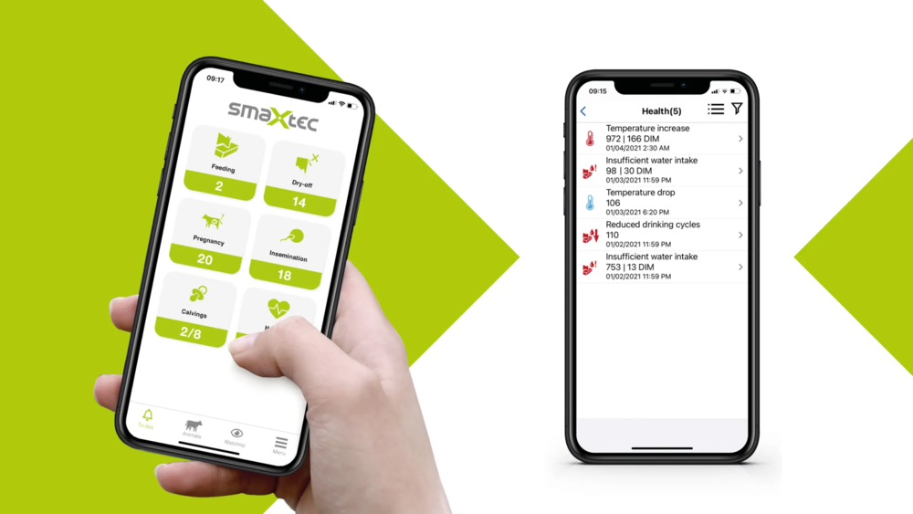 smaXtec TruHEALTH Management - Gestion de la santé en temps réel