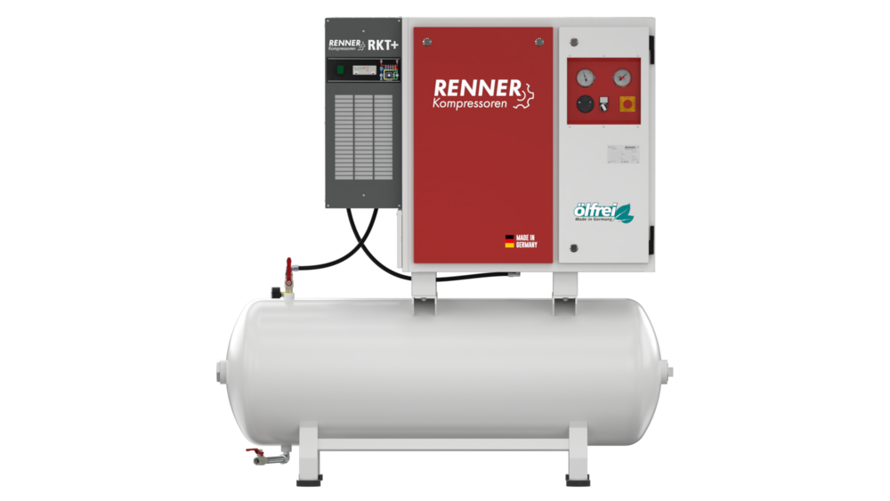 Compresseur SCROLL SLDK-NEO I 3,7 - 8 bar sur réservoir galvanisé 500 litres