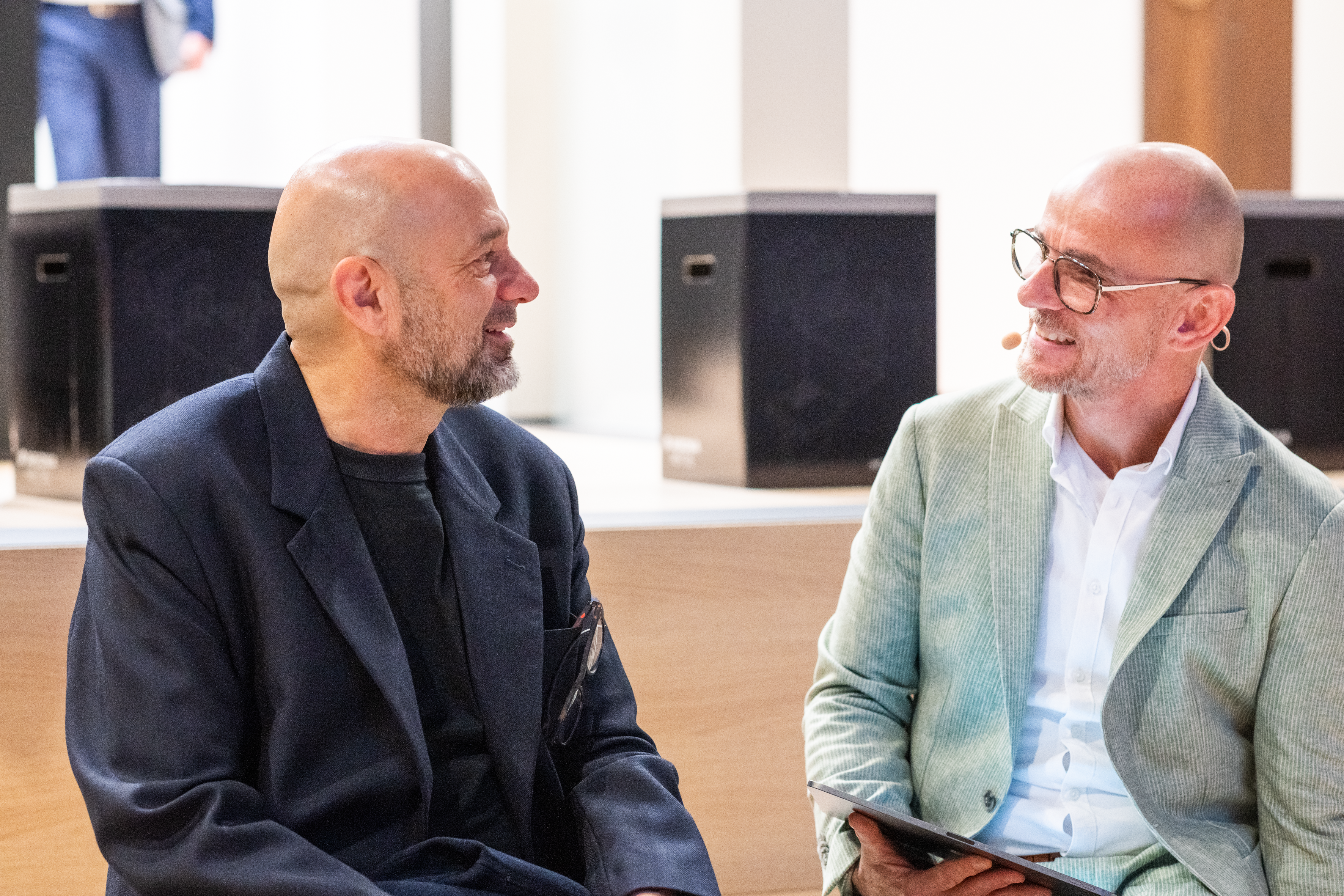 Jürgen Mayer H. und Klaus Füner © Christian Stallknecht