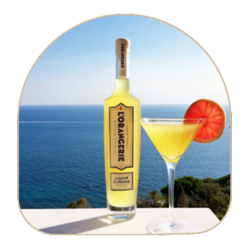 logo l'orangerie liqueur de monaco