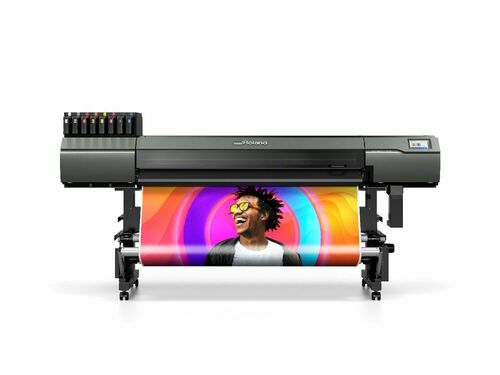 LG-640    1625mm (64") Large Format 8-color UV printer/cutter with Automated Take- up System