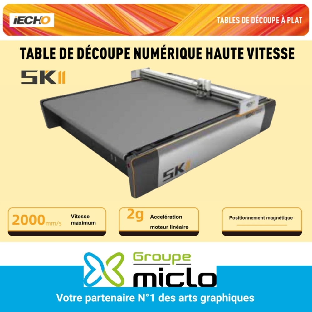 Table de découpe numérique SK2 Iecho