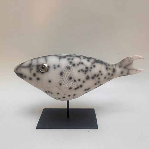 Poisson perroquet "raku nu"