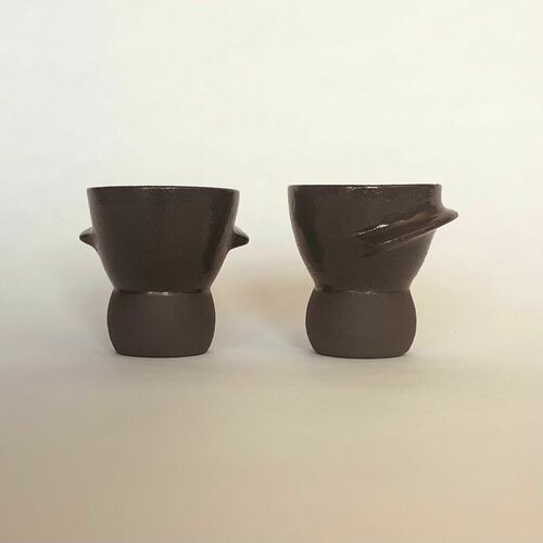 Le Duo de Tasse à Café Bulle