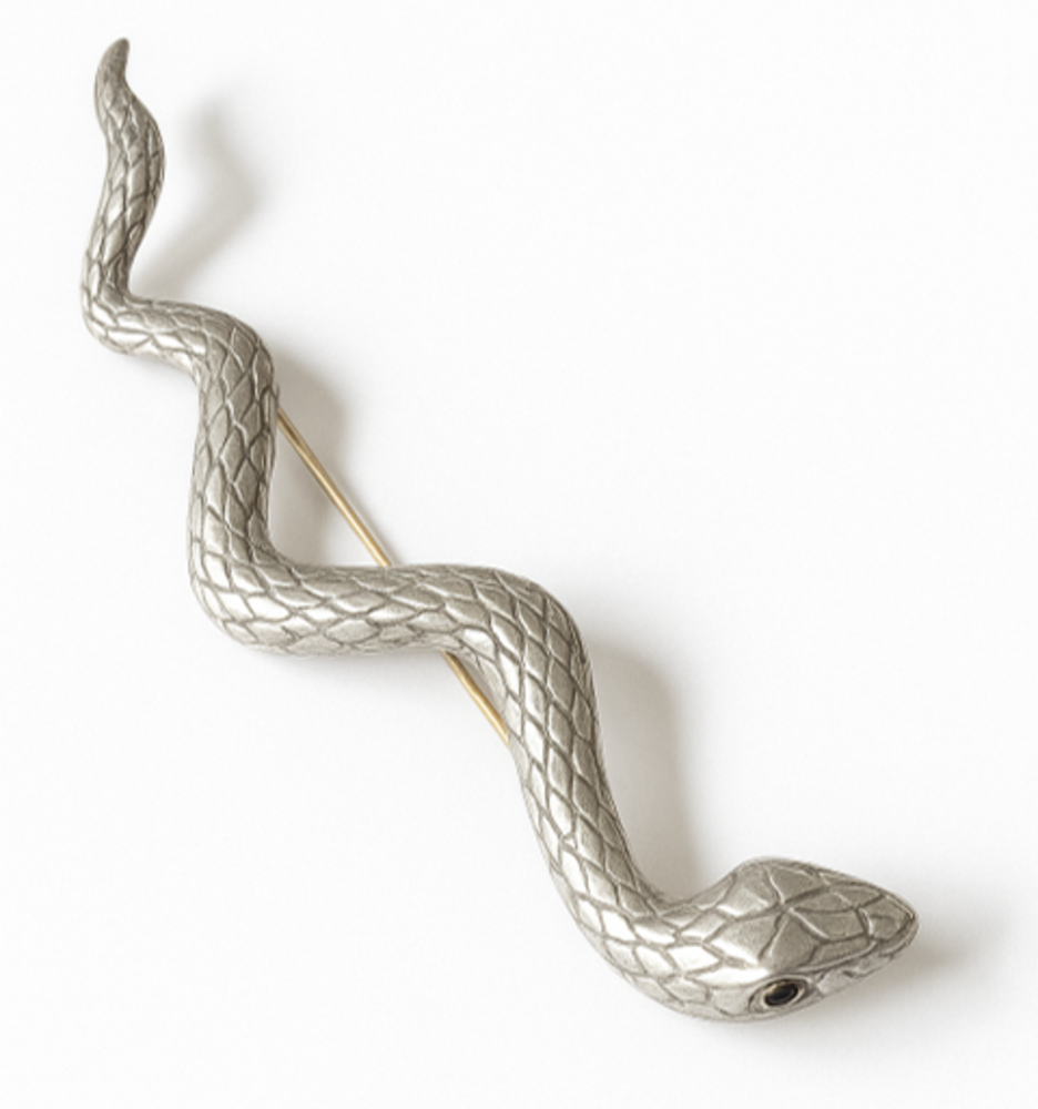 Dévoué protecteur - Broche Serpent