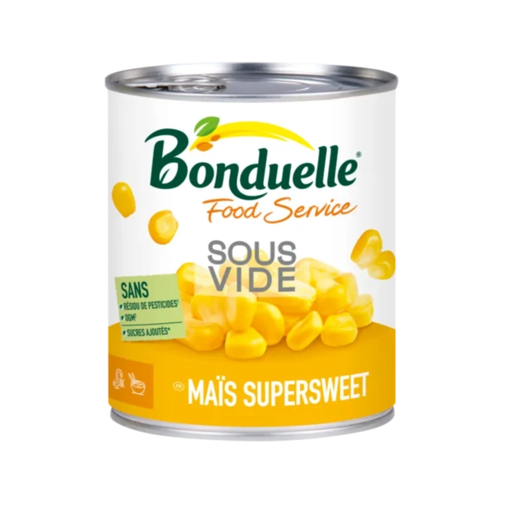 264192 - MAÏS SUPERSWEET EN GRAINS SOUS VIDE 3/1