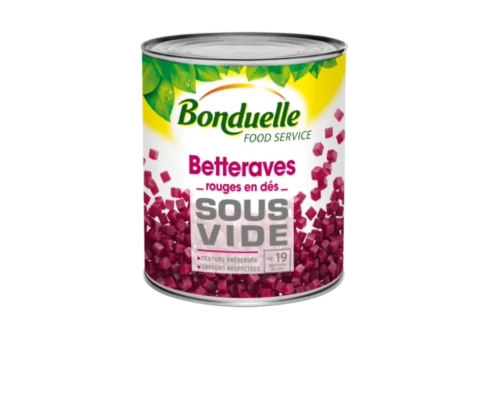 243234 - BETTERAVES ROUGES EN DES SOUS VIDE 4/1 ORIGINE FRANCE