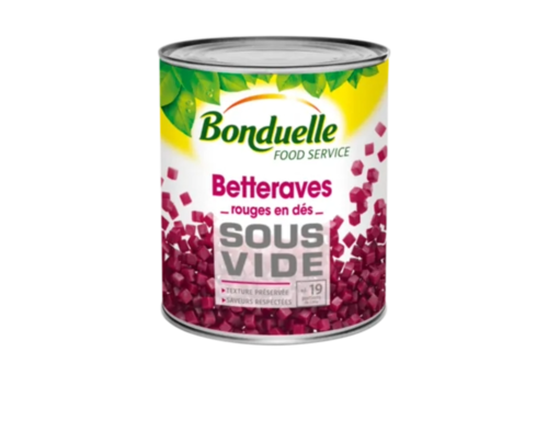 243234 - BETTERAVES ROUGES EN DES SOUS VIDE 4/1 ORIGINE FRANCE