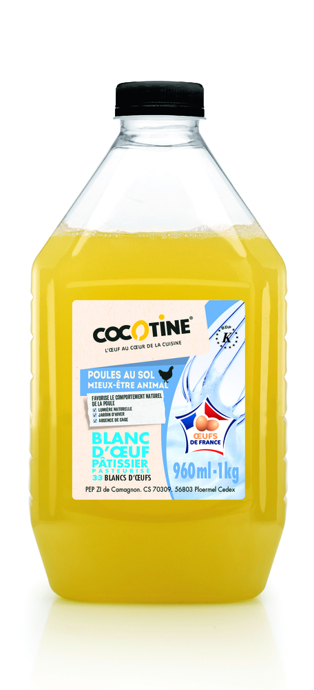 228479 - Blanc d'oeuf liquide SOL ODF 1 kg Cocotine
