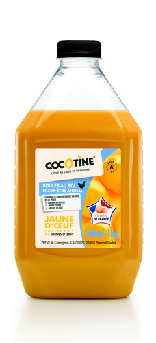 228541 - Jaune d'oeuf liquide SOL ODF 1 kg Cocotine