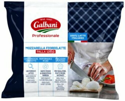 283 990 - Mozzarella fiordilatte boule 16% 125Gx12