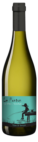 203464	Côte de Gascogne IGP Ugni Colombard vin blanc en bouteille 75 cl LE PONTON