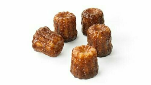 242950 - Mini canelés de Bordeaux 17 g x 80 - 1,36 kg Bon&Engagé