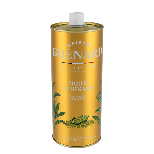 16395 Huile vierge de sesame en bidon 50 CL GUENARD