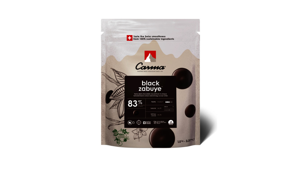 243317 Chocolat noir de couverture en paquet 1,5 kg CARMA