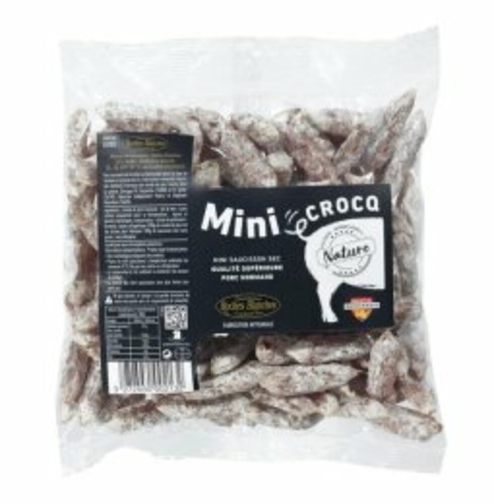0275405 - Mini crocq nature 500 g 100% Porc Normand ROCHES BLANCHES