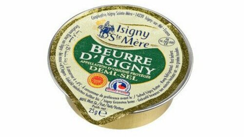0036702 - Recharge beurre demi-sel AOP 25 g Isigny-Sainte-Mère