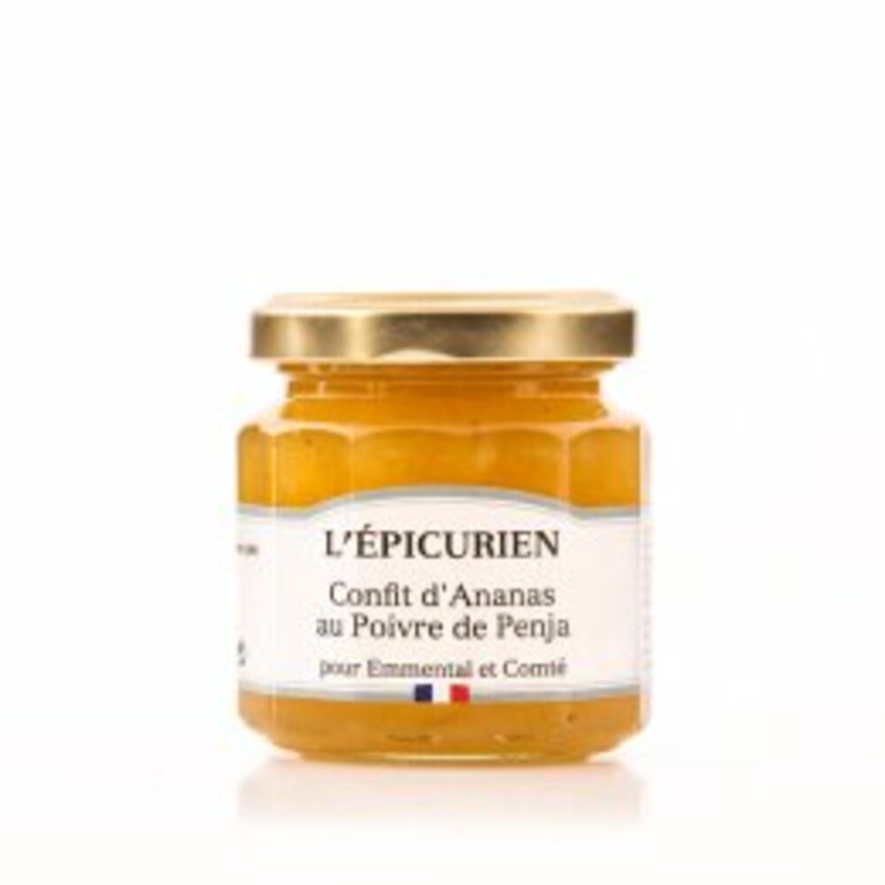 0274616 - Confit d'ananas au poivre de Penja 125 g L'Affineur du Chef