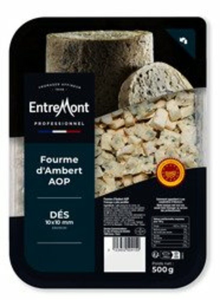 298935 - Dés de Fourme d'Ambert AOP 500 g Entremont Professionnel