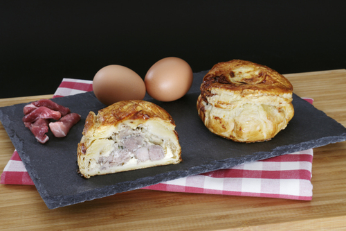 Tourte lorraine cuite 