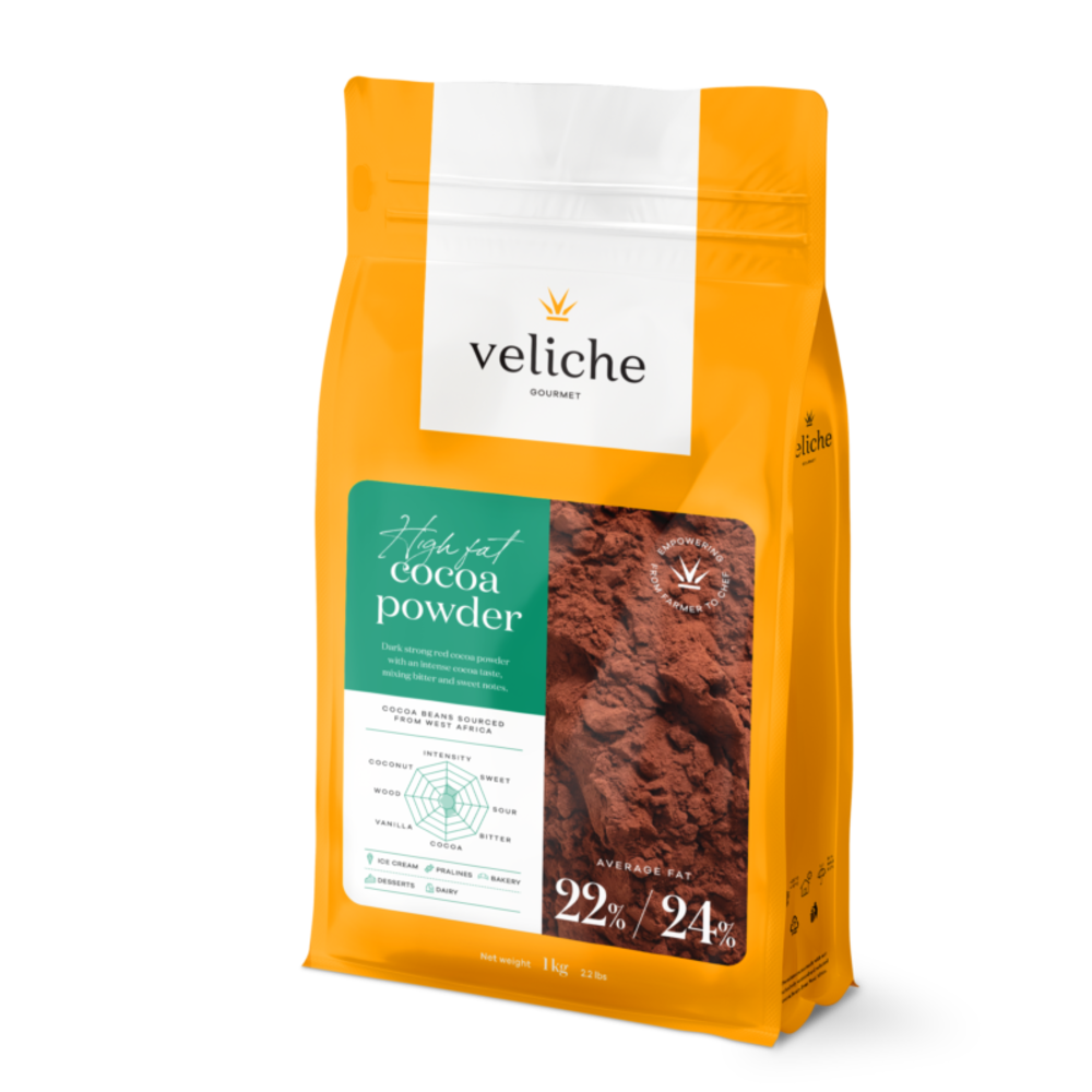 Cacao en poudre riche en matières grasses