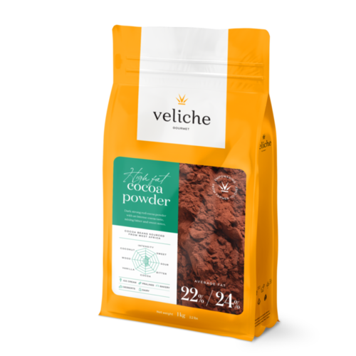 Cacao en poudre riche en matières grasses