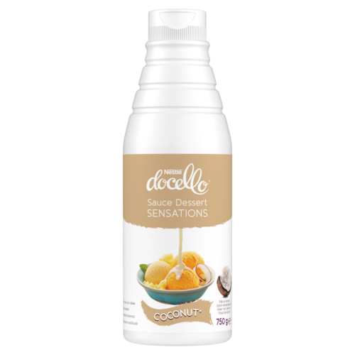 313535  DOCELLO® Sauce Sensations Coconut (noix de coco) - Bouteille de 750 g