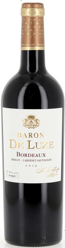 BARON DE LUZE ROUGE 2023 - BORDEAUX AOP (Label Terra Vitis)