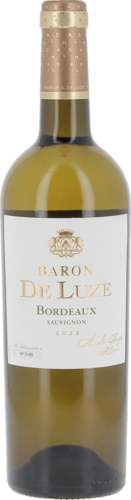 BARON DE LUZE BLANC SEC 2023 -BORDEAUX AOP (Label Terra Vitis)